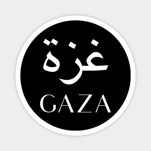 GAZA Magnet by Bododobird